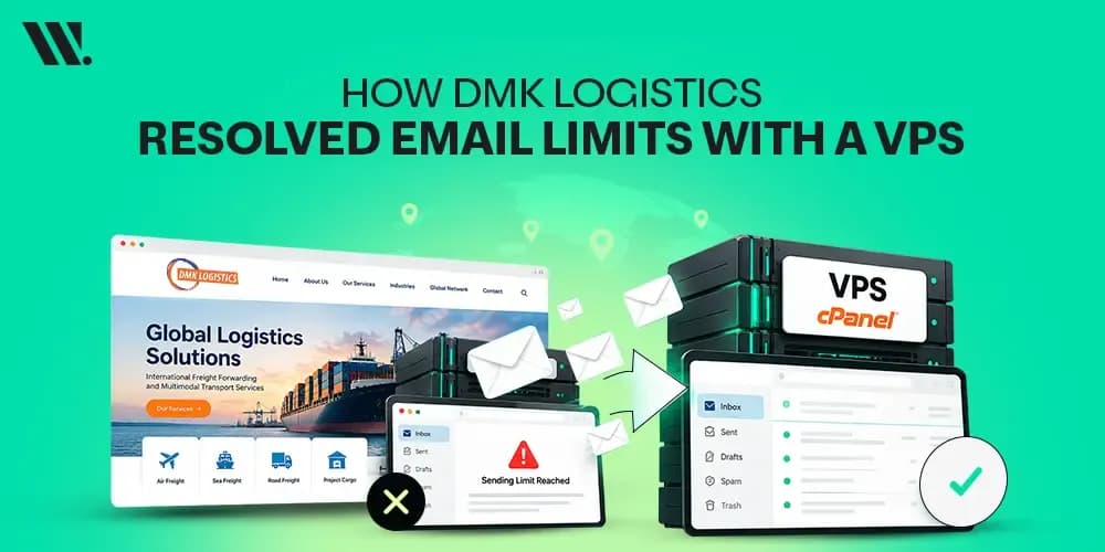 DMK Logistics: Moving Business Email From Shared Hosting to a VPS