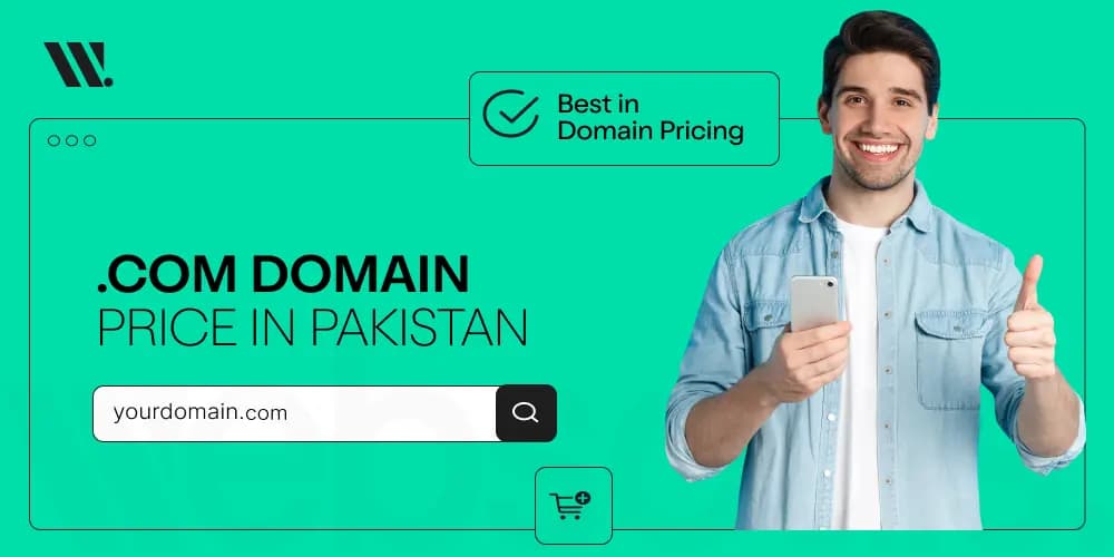 .COM Domain Price in Pakistan